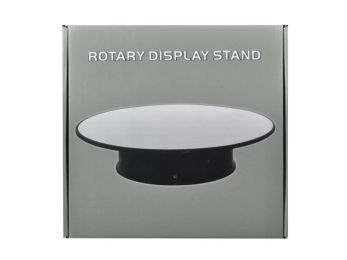 Rotary Display Stand 10\ For 1/18 1/24 1/64 1/43 Model Cars With Mirror Top"
