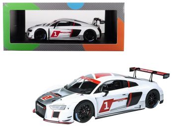 Audi Sport R8 LMS #1 \Presentation Car\" 1/18 Diecast Model Car by Paragon"""