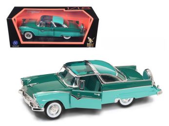 1955 Ford Fairlane Crown Victoria Green 1/18 Diecast Model Car by Road Signature