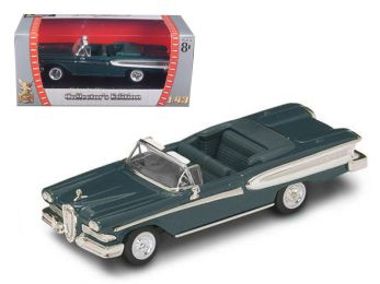 1958 Edsel Citation Green 1/43 Diecast Car by Road Signature