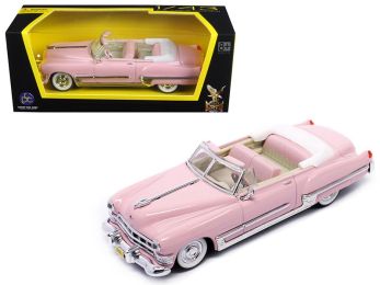 1949 Cadillac Coupe De Ville Pink 1/43 Diecast Model Car by Road Signature