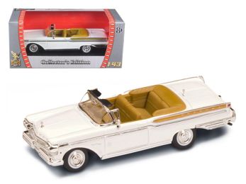 1957 Mercury Turnpike Cruiser White 1/43 Diecast Model Car by Road Signature