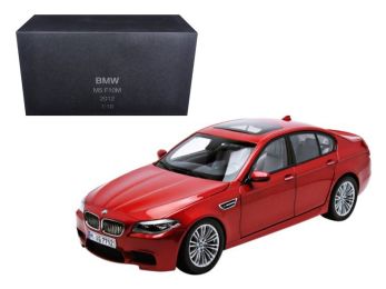 2012 BMW M5 (F10M) Sakhir Orange 1/18 Diecast Model Car by Paragon Models