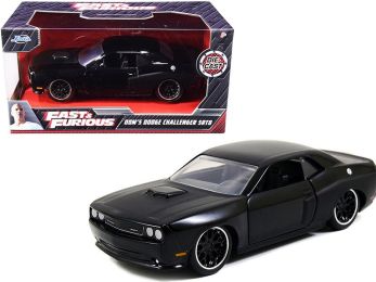 Dom\'s Dodge Challenger SRT8 Black \Fast & Furious\" Movie 1/32 Diecast Model Car by Jada"""