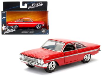 Dom\'s Chevrolet Impala Red Fast & Furious F8 \The Fate of the Furious\" Movie 1/32 Diecast Model Car  by Jada"""