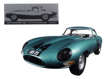 1963 Jaguar Lightweight E-Type #44 \Arkins 86 PJ\" 1/18 Diecast Model Car by Paragon """