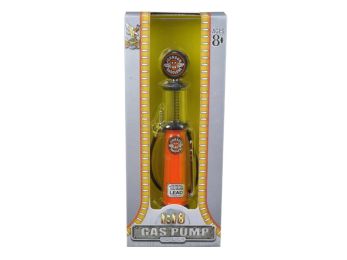 Johnson Gasoline Vintage Gas Pump Cylinder 1/18 Diecast Replica by Road Signature