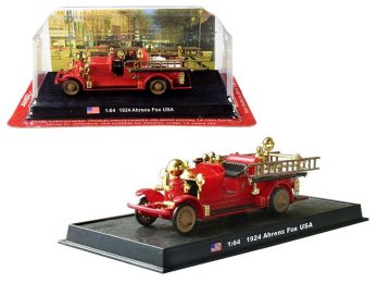 1924 Ahrens Fox Fire Engine 1/64 Diecast Model by Amercom