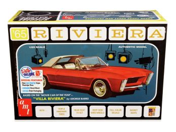 Skill 2 Model Kit 1965 Buick Riviera \Villa Riviera\" by George Barris 1/25 Scale Model by AMT"""