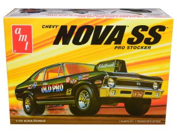 Skill 2 Model Kit 1972 Chevrolet Nova SS \Pro Stocker\" 1/25 Scale Model by AMT"""