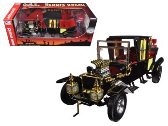 George Barris Munsters Koach Black 1/18 Diecast Model Car by Autoworld