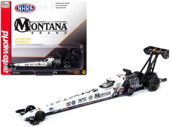 2019 NHRA TFD (Top Fuel Dragster) Austin Prock \Montana Brand\ 1/64 Diecast Model Car by Autoworld