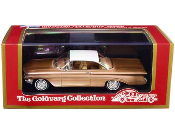1960 Oldsmobile Copper Mist Metallic with White Top Limited Edition to 220 pieces Worldwide 1/43 Model Car by Goldvarg Collection