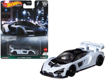 McLaren Senna Light Blue Exotic Envy Series Diecast Model Car by Hot Wheels