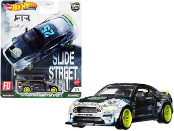 2020 Ford Mustang RTR Spec 5 #25 Slide Street Series Diecast Model Car by Hot Wheels