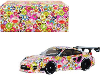 997 LBWK Liberty Walk Jaden.C Sunflowers CarLoverDiecast Special Edition 1/64 Diecast Model Car by Inno Models