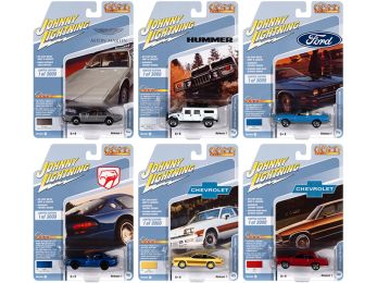 Classic Gold Collection 2021 Set B of 6 Cars Release 1 Limited Edition to 3000 pieces Worldwide 1/64 Diecast Model Cars by Johnny Lightning