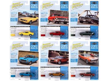 Muscle Cars USA 2020 Set A of 6 Cars Release 2 \COPO Muscle\" Limited Edition to 2500 pieces Worldwide 1/64 Diecast Model Cars by Johnny Lightning"""