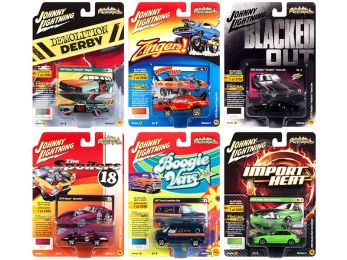 Street Freaks 2018 Release 3 Set B of 6 Cars 1/64 Diecast Models by Johnny Lightning
