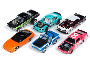 \Street Freaks\" 2019 Set A of 6 Cars Release 1 Limited Edition to 3000 pieces Worldwide 1/64 Diecast Models by Johnny Lightning"""