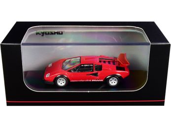 Lamborghini Countach LP500S Red 1/64 Diecast Model Car by Kyosho