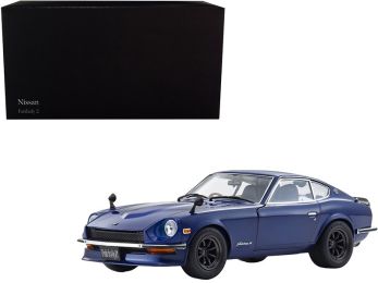 1970 Nissan Fairlady Z-L (S30) RHD (Right Hand Drive) Blue Metallic 1/18 Diecast Model Car by Kyosho