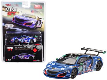 Acura NSX GT3 #86 \Uncle Sam\" 2017 IMSA Watkins Glen Limited Edition to 3600 pieces Worldwide 1/64 Diecast Model Car by True Scale Miniatures"""