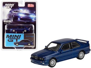BMW M3 (E30) Alpina B6 3.5S Alpina Blue Limited Edition to 1200 pieces Worldwide 1/64 Diecast Model Car by True Scale Miniatures