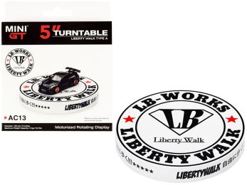 Rotary Display Turntable 5 Inches \Liberty Walk\" Type A for 1/64 Scale Models by True Scale Miniatures"""
