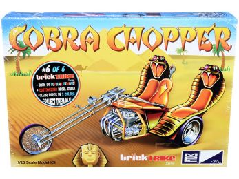 Skill 2 Model Kit Cobra Chopper \Trick Trikes\" Series 1/25 Scale Model by MPC"""