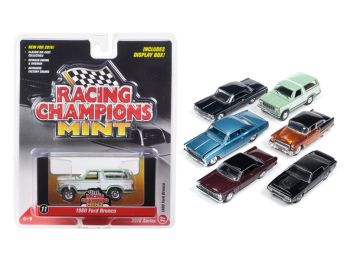Mint Release 2 Set D Set of 6 cars 1/64 Diecast Model Cars by Racing Champions
