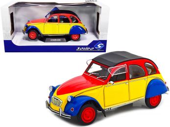 1985 Citroen 2CV6 Anisee \Ricard\" 1/18 Diecast Model Car by Solido"""