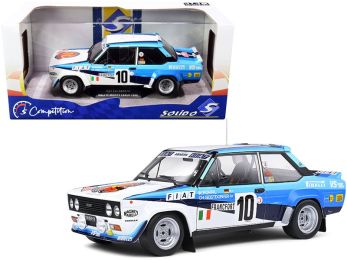 Fiat 131 Abarth #10 W. Rohrl - Ch. Geistdorfer Rally de Monte-Carlo (1980) 1/18 Diecast Model Car by Solido