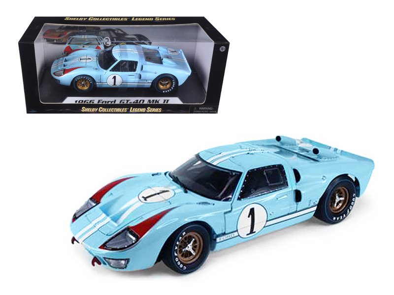 SLOT IT Ford GT 40 MK II LeMans 1966 # 1 | Slotcars und Slotcar Zubehör