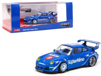 Porsche 993 RWB #9 \Illest Asia SuperNine\" 1/64 Diecast Model Car by Tarmac Works"""