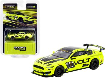 Ford Mustang GT4 #7 Volt IMSA Continental Tire SportsCar Challenge (2018) 1/64 Diecast Model Car by Tarmac Works