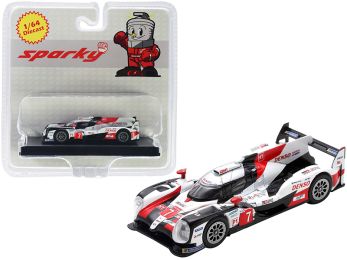 Toyota TS050 Hybrid #7 Toyota Gazoo Racing 2nd 24 Hours of Le Mans (2019) 1/64 Diecast Model Car by Sparky