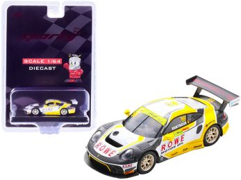 Porsche 911 GT3 R #99 Laurens Vanthoor ROWE Racing 2nd FIA GT World Cup Macau (2019) 1/64 Diecast Model Car by Sparky