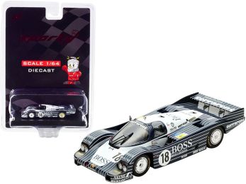 Porsche 956 #18 J. Lassig - A. Plankenhorn - D. Wilson Boss 7th Place 24H of Le Mans (1983) 1/64 Diecast Model Car by Sparky