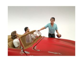 Gas Station Attendant Tom Figurine for 1/18 Scale Models by American Diorama